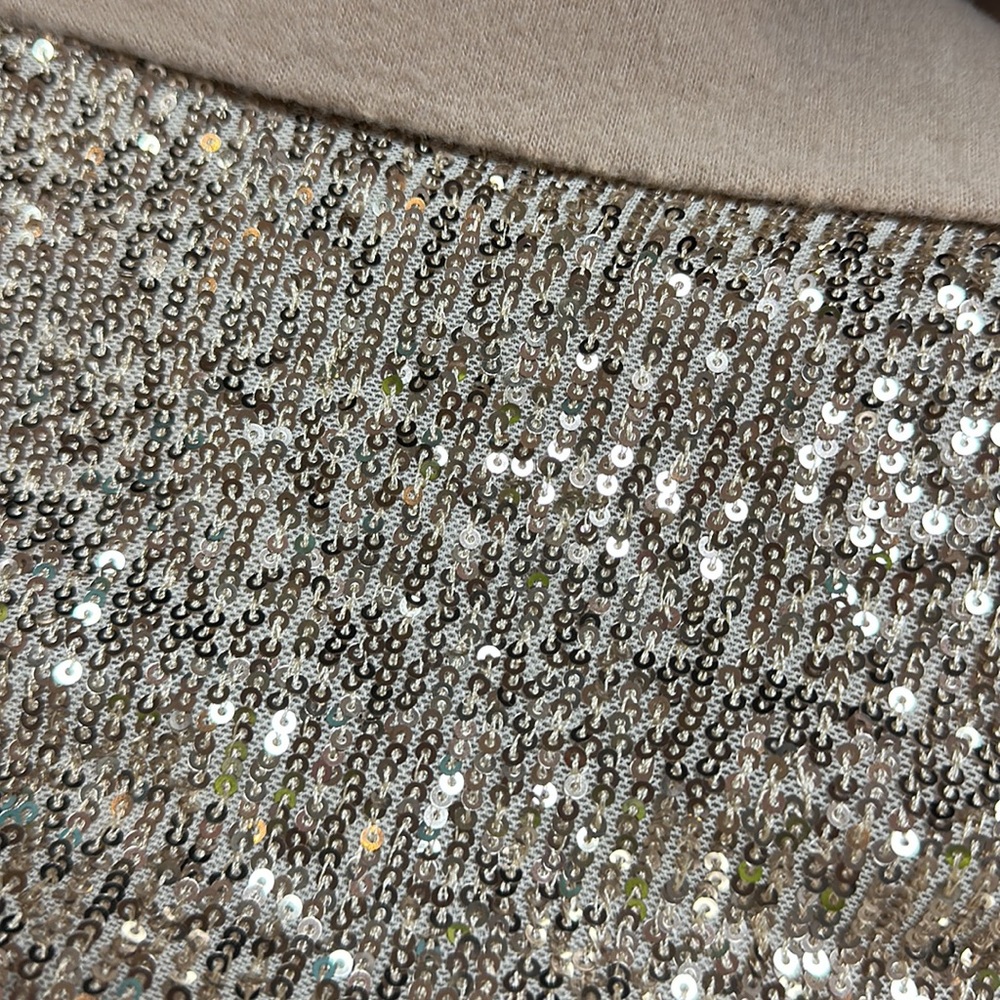 NWT The Sparkle Sequin Klia Button Down Top - Picture 4 of 5